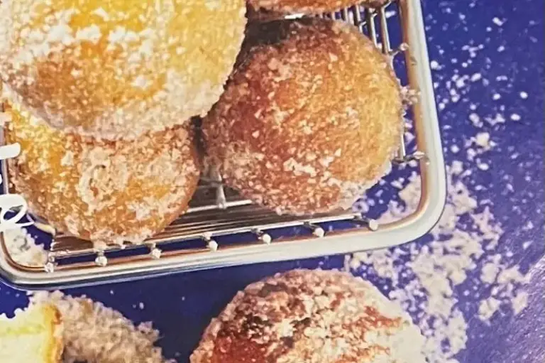 Foto ilustrativa da receita de Bolinho de chuva