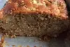 Foto ilustrativa de uma receita pronta de Bolo de banana sem farinha, sem açúcar e sem leite