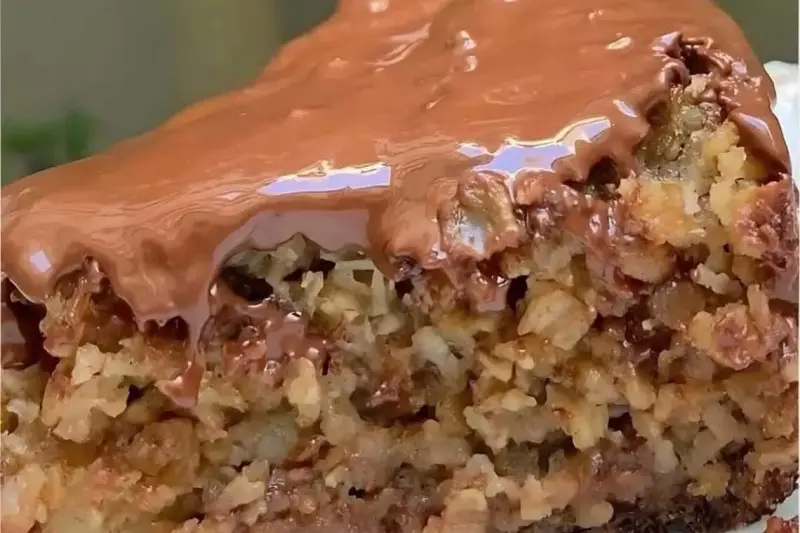 Foto ilustrativa da receita de Bolo de maçã