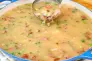 Foto ilustrativa de uma receita pronta de Caldo de Mandioca