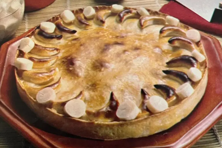 Foto ilustrativa da receita de Torta cremosa de palmito